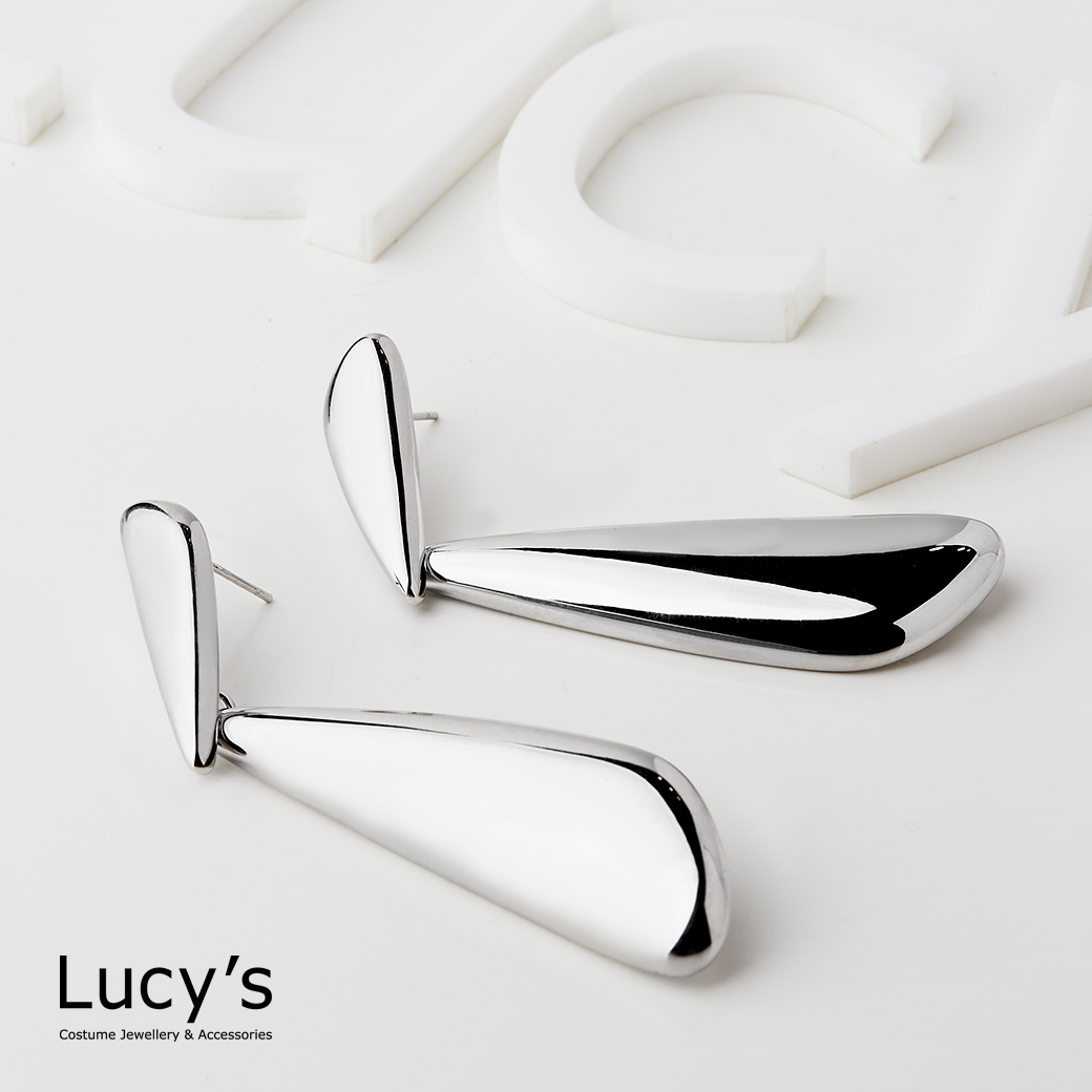 Lucy's X RO HUANG．耳環 (二色) (119170/119171)