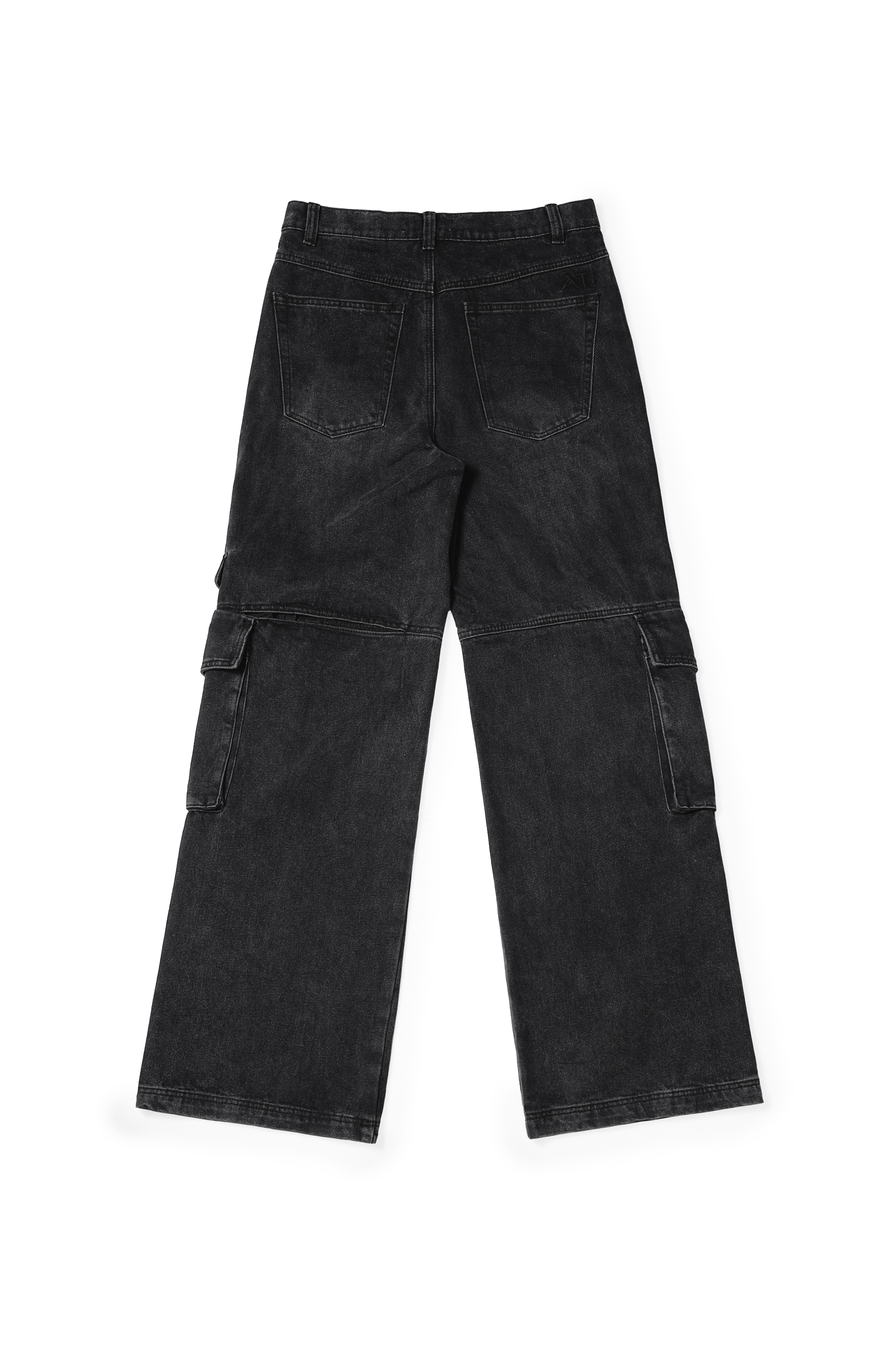 Anonymous Talking / 24SS-Denim Work Pants 丹寧工裝褲 - Black