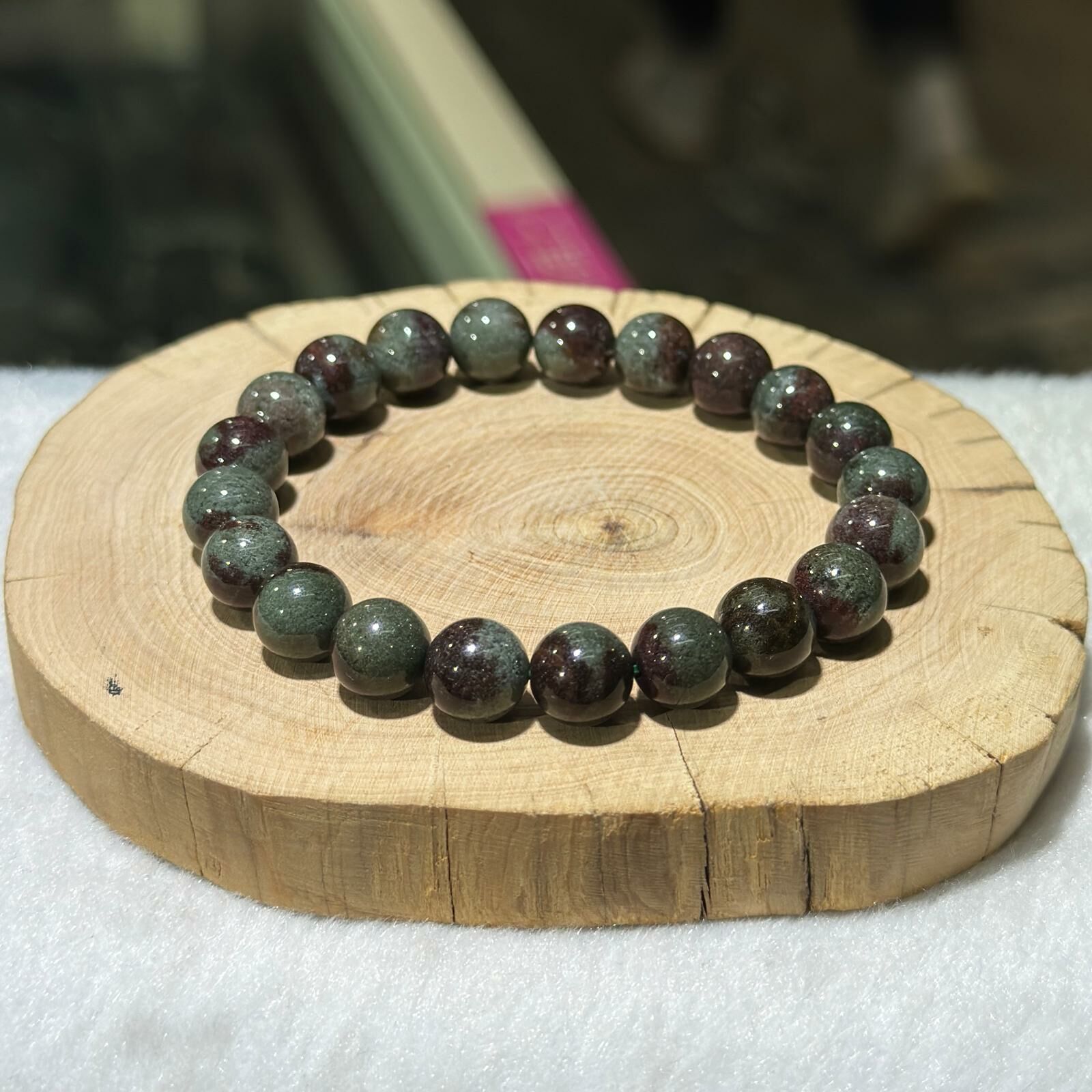 滿礦✨紅綠幽靈手串