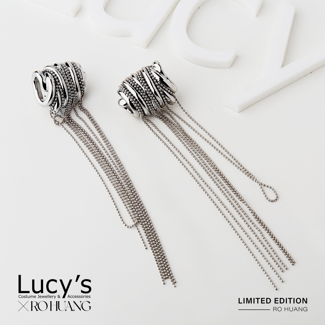 Lucy's X RO HUANG．耳環 (二色) (119089/119090)