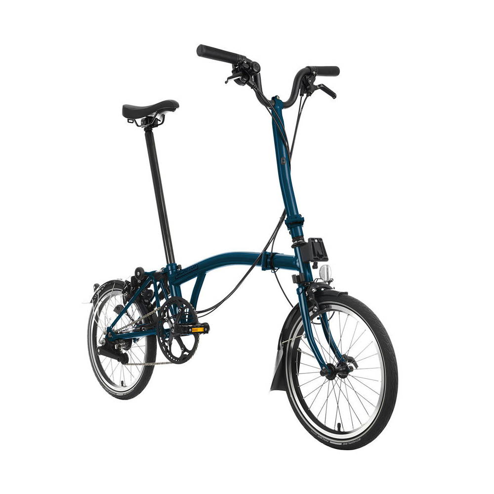 Brompton C Line Explore 6速摺車 -Ocean Blue