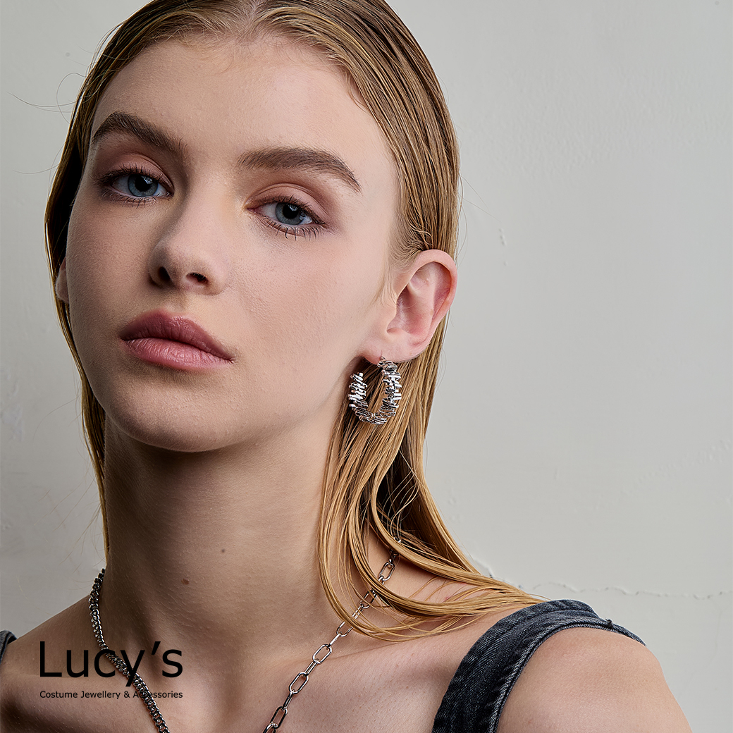 Lucy's X RO HUANG．耳環 (二色) (119032/119033)