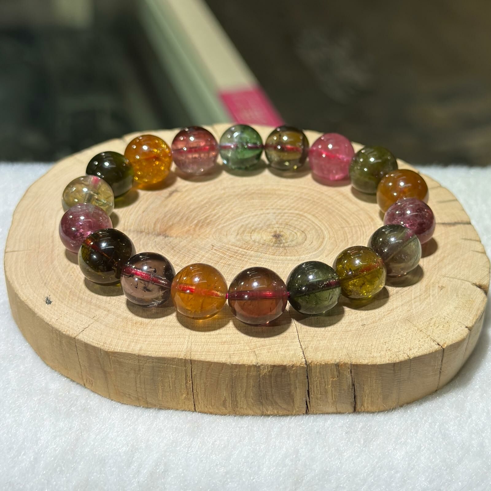 高品✨碧璽手串 11.5 mm +/-