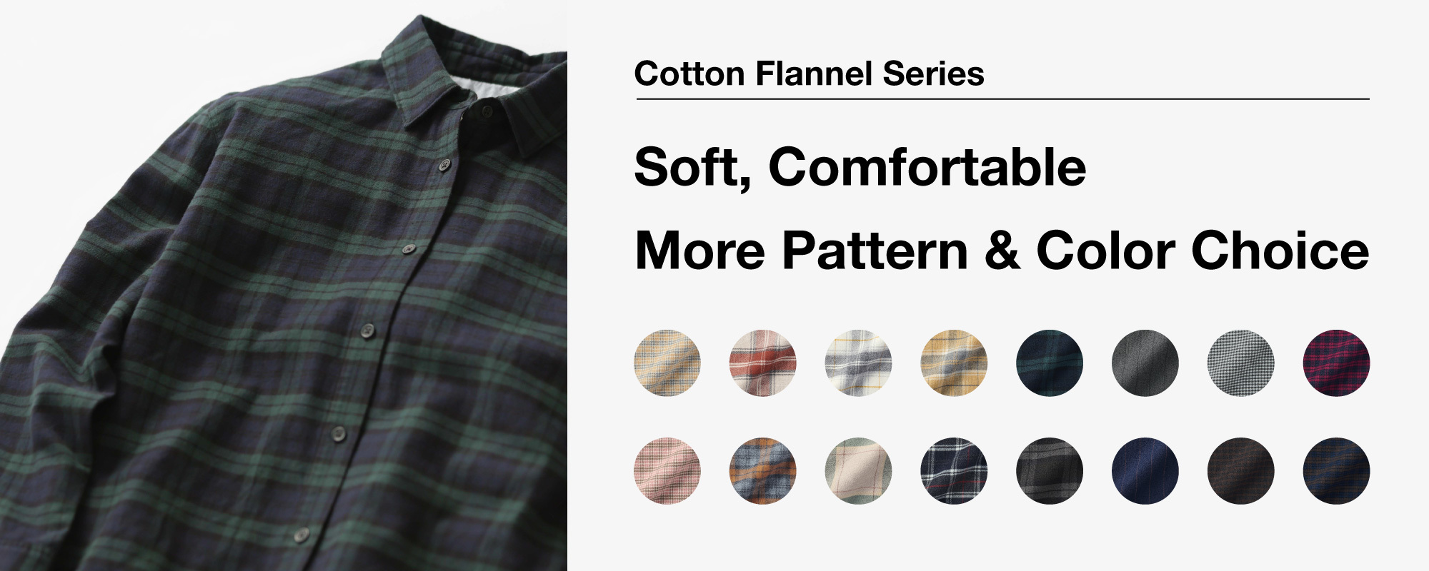 Cotton, color, pattern, soft, comfortable, shirt