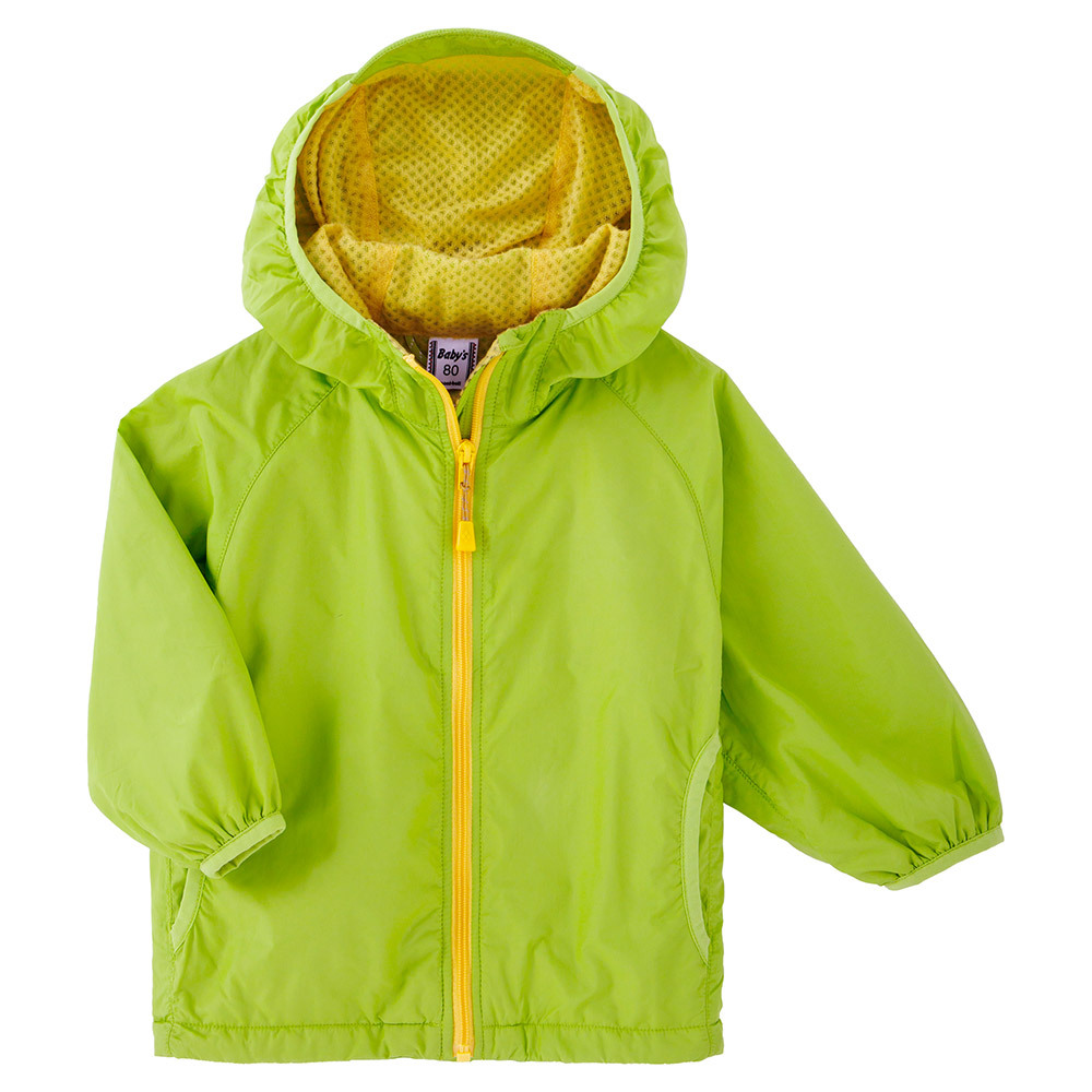 【柔軟防風】montbell: Light Shell Hooded Jacket Baby's 80 - 90