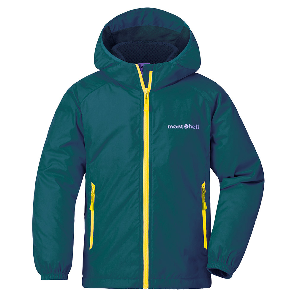 【柔軟防風】montbell: Light Shell Hooded Jacket Kid's 100 - 120