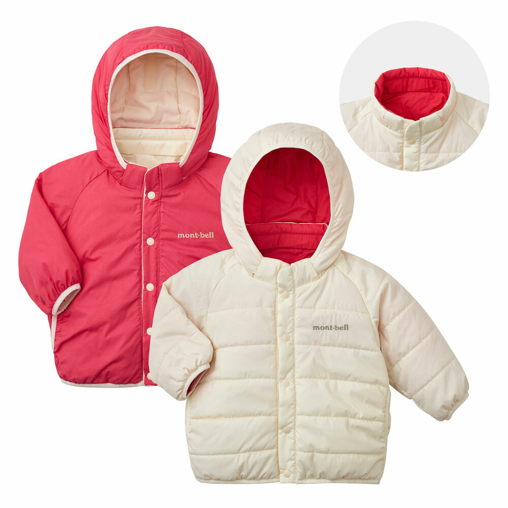【化纖棉高效保暖】montbell: Thermawrap Parka Baby's 80 - 90