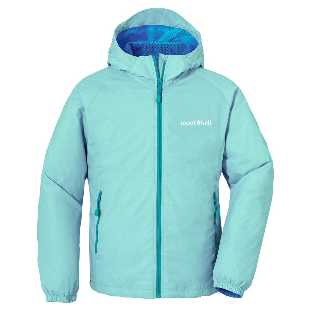 【柔軟防風】montbell: Light Shell Hooded Jacket Kid's 130 - 160