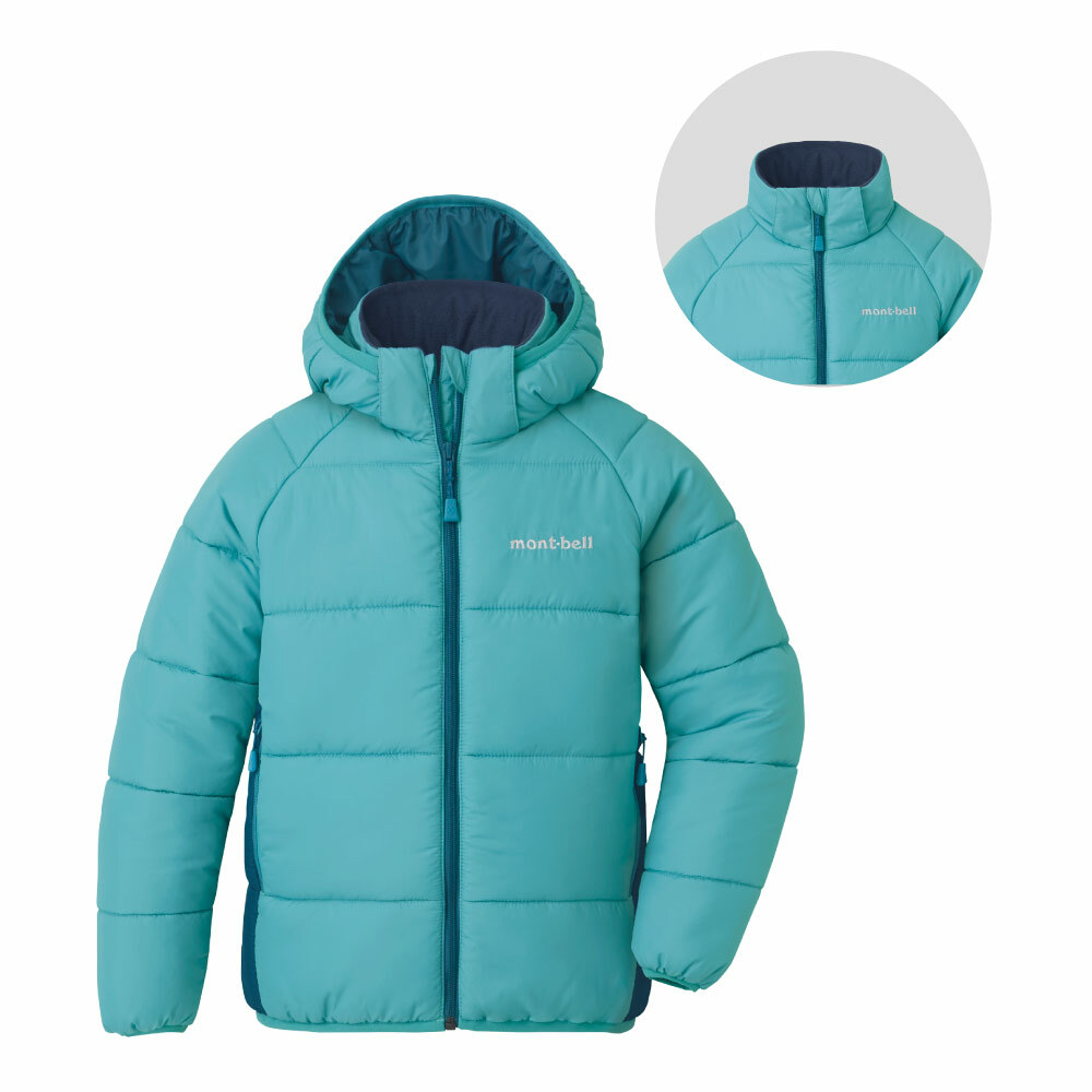 【化纖棉高效保暖】montbell: Thermawrap Warm Parka Kid's 100-120