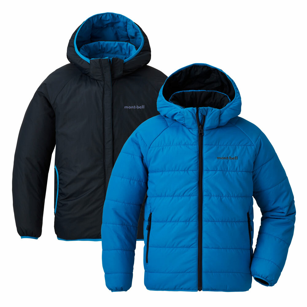 【化纖棉高效保暖】montbell: Thermawrap Parka Kid's 130 - 160