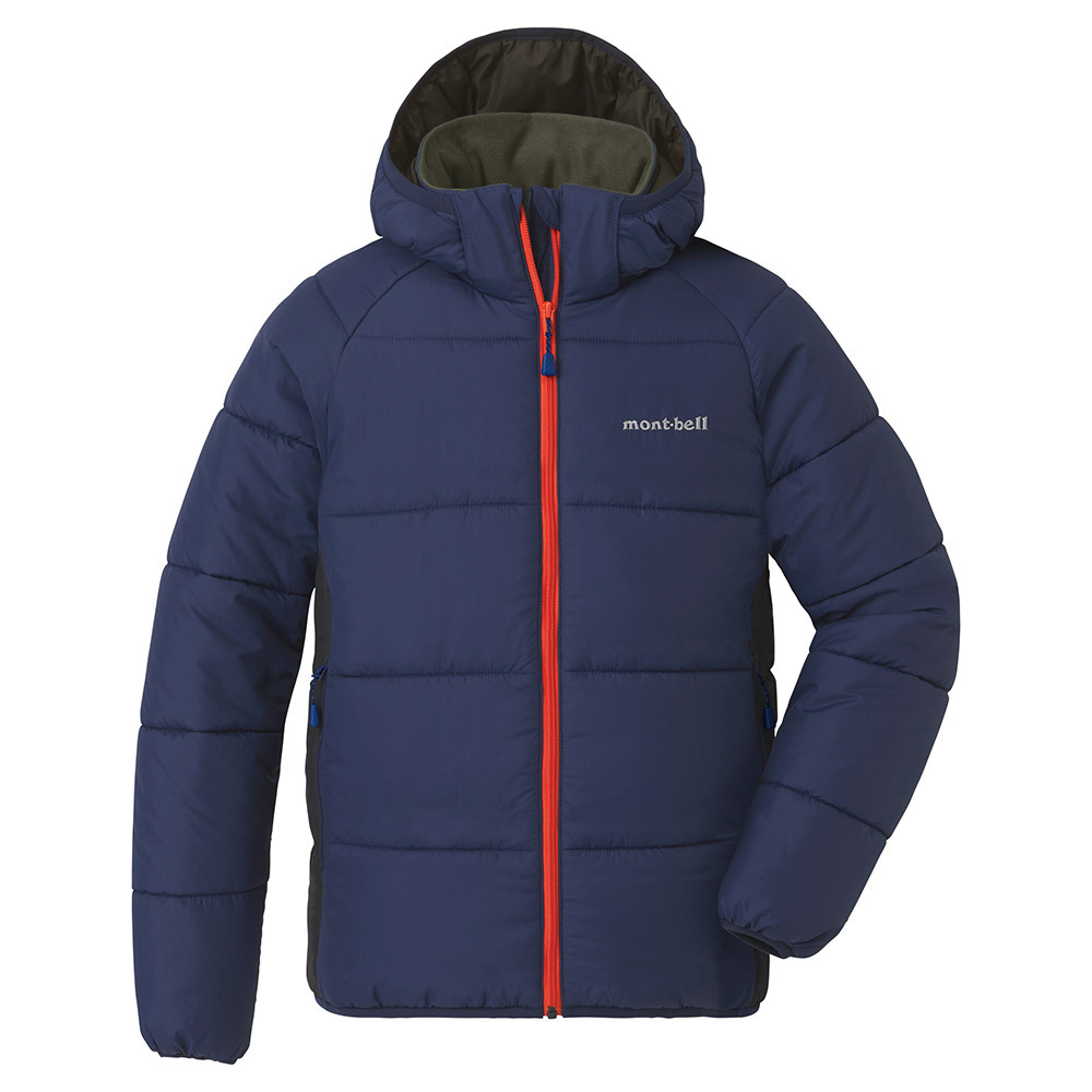 【化纖棉高效保暖】montbell: Thermawrap Warm Parka Kid's 130-160