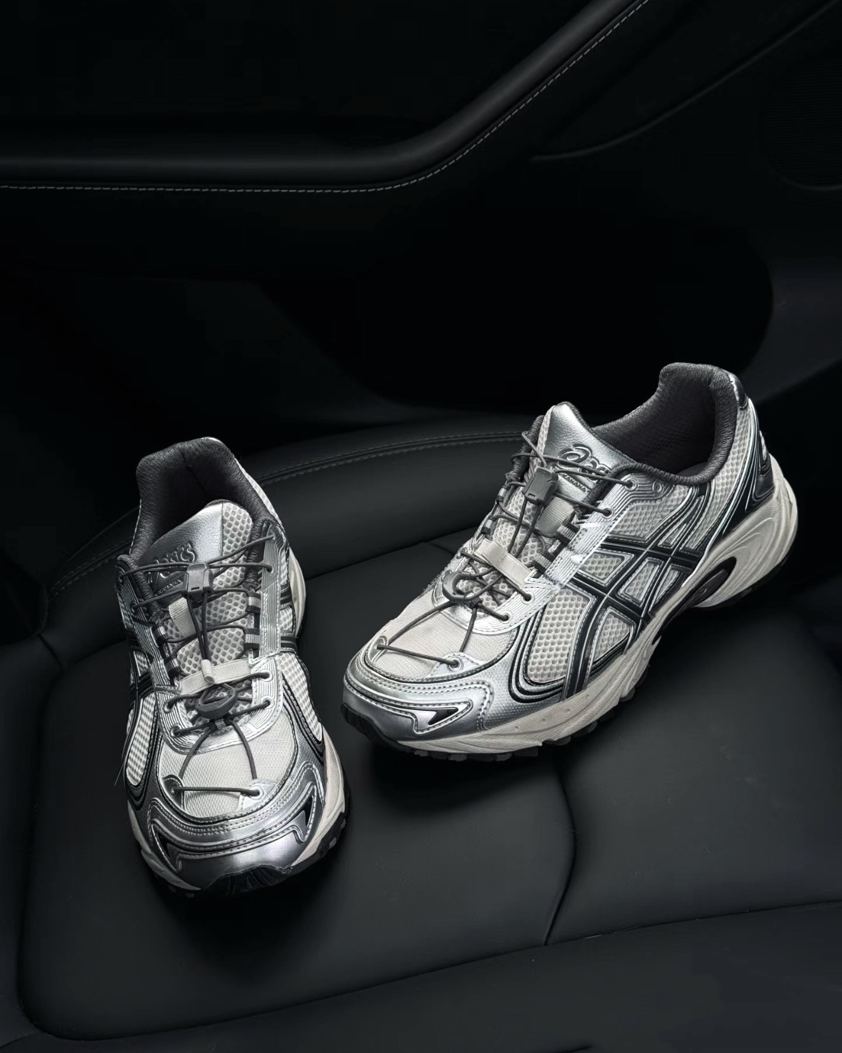 【現貨】ASICS Gel-Kahana TR V4 戶外機能 未來科技 金屬銀白