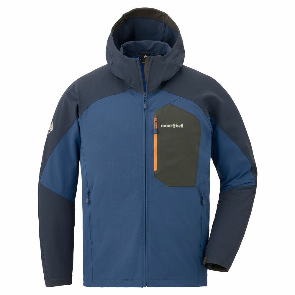 【柔軟防風】montbell: Roche Hooded Jacket