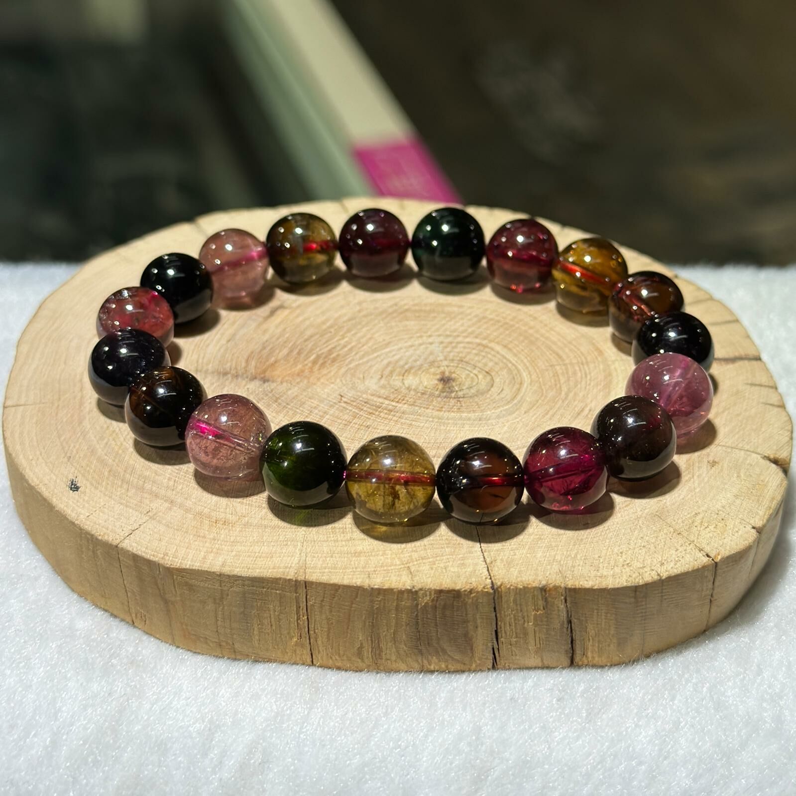 高品✨碧璽手串 10.5 mm +/-