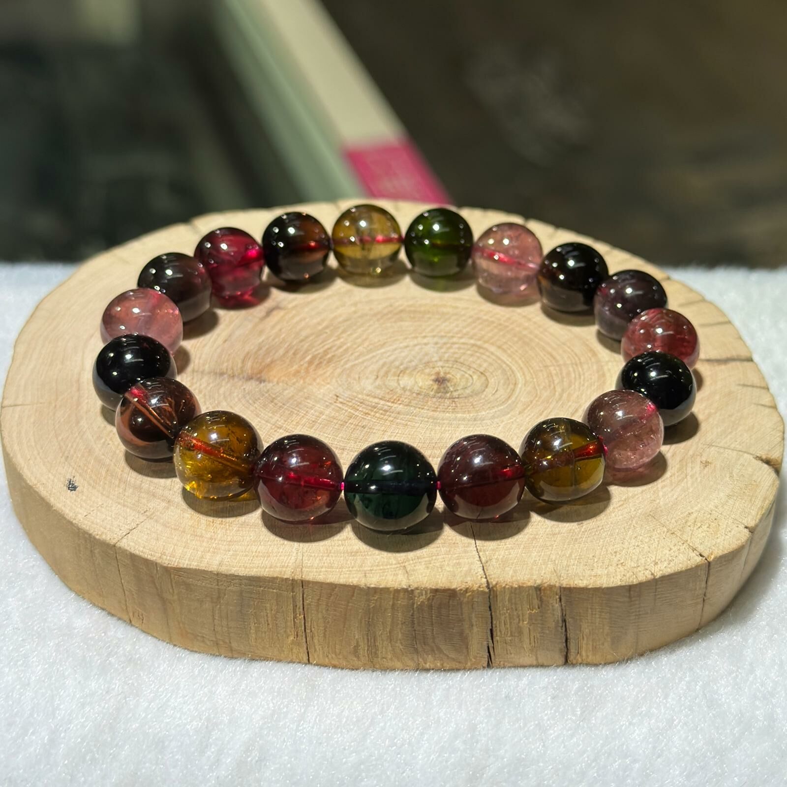 高品✨碧璽手串 10.5 mm +/-