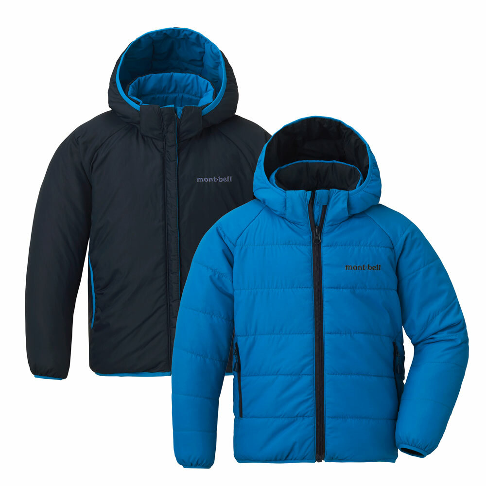 【化纖棉高效保暖】montbell: Thermawrap Parka Kid's 100 - 120