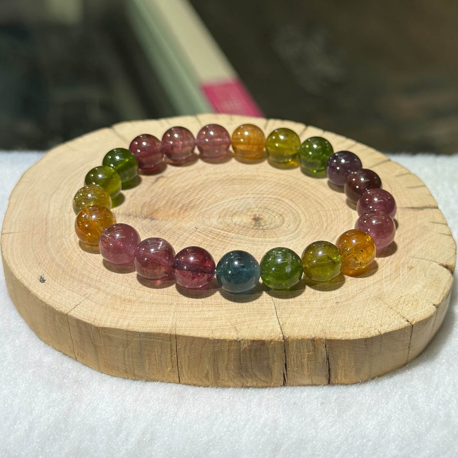 糖果✨碧璽手串 9 mm +/-