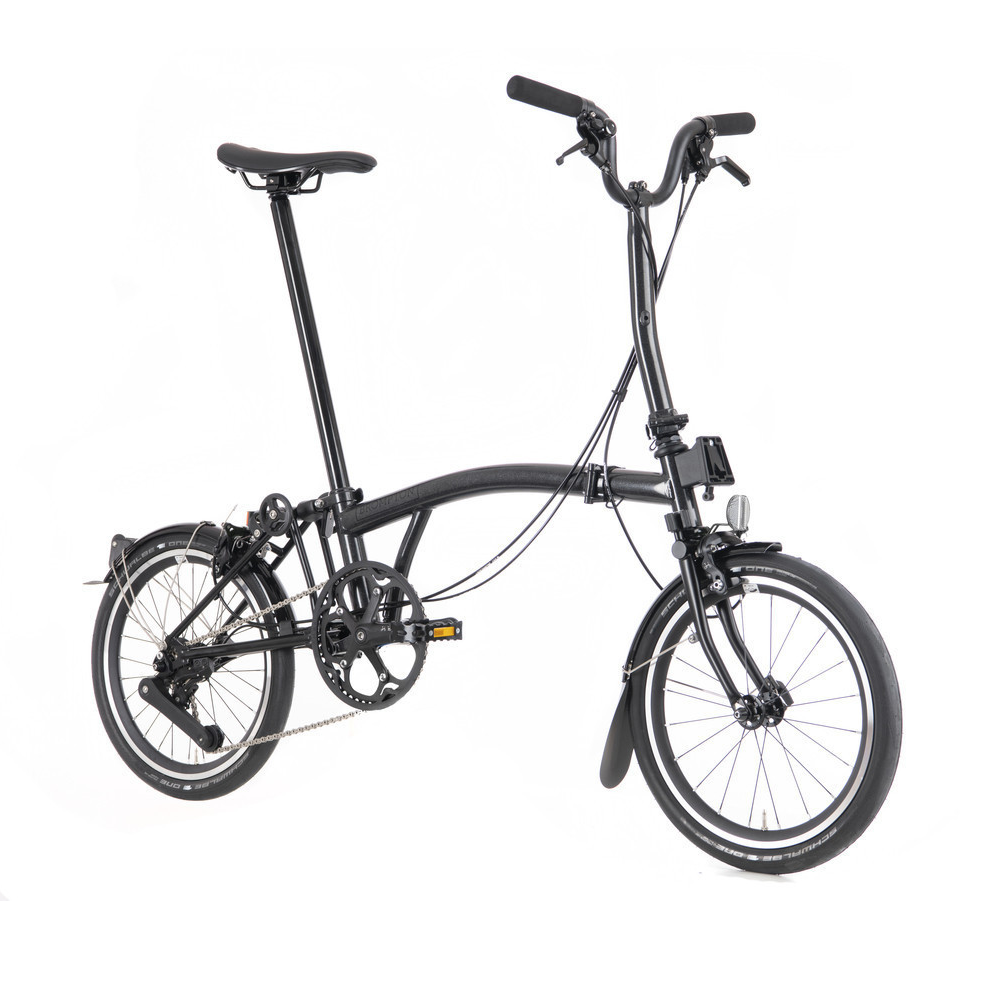 Brompton P Line Urban 4速摺車 -Midnight Black Metallic