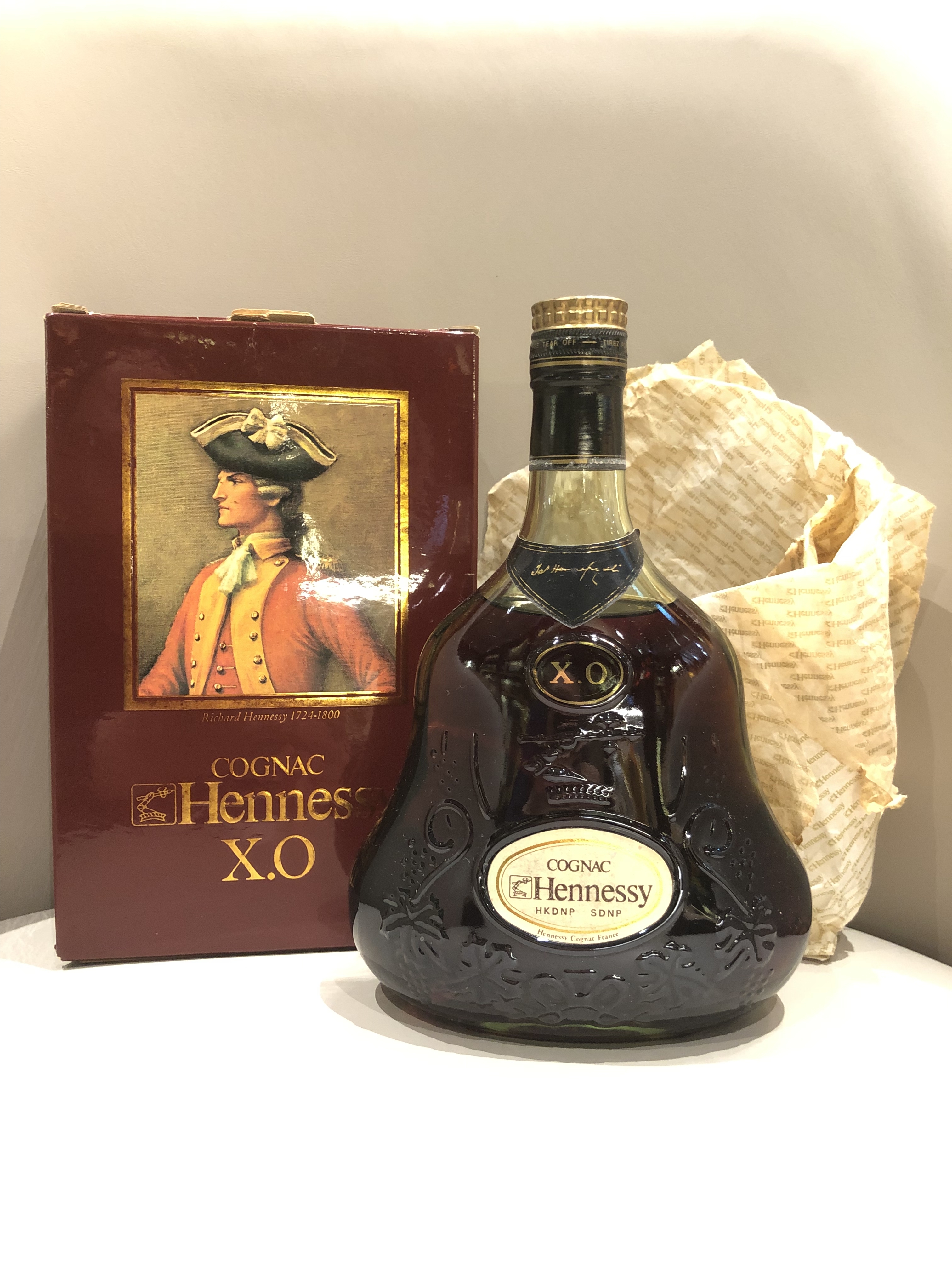 Hennessy X.O. 軒尼詩xo.舊裝 70's 年代 .青樽
