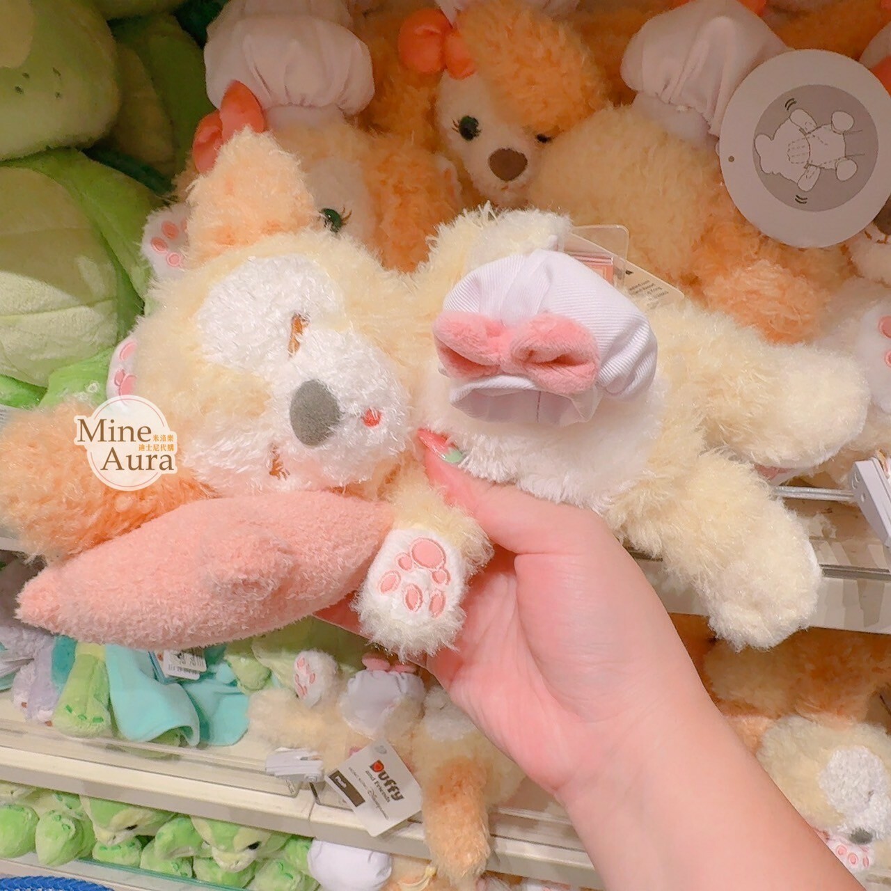 甜睡 Duffy's Sweet Dreams 可琦安 餅乾 CookieAnn 睡顏 娃娃 玩偶 -香港迪士尼樂園