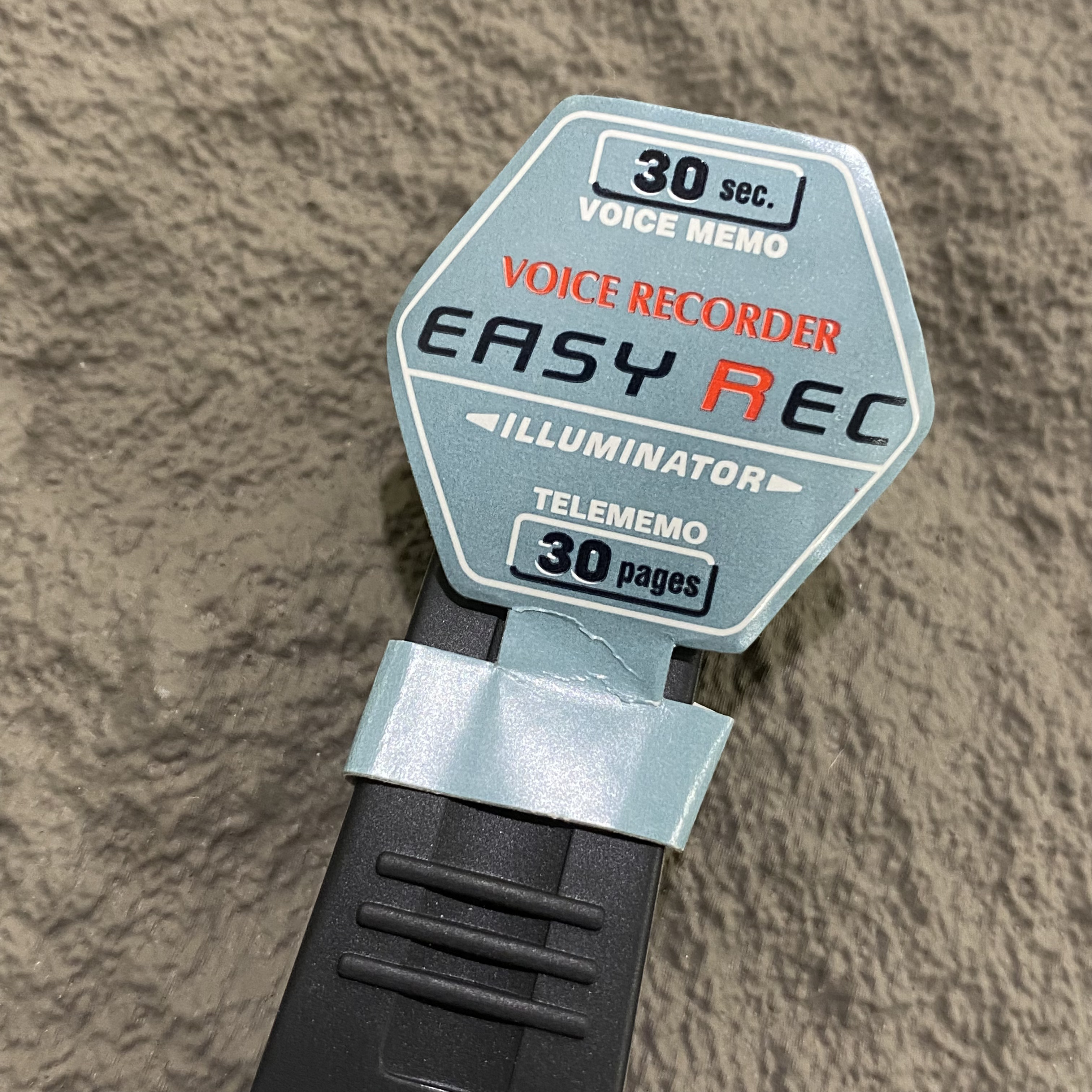 CASIO DB-V30-1 90s Voice Recorder Easy Rec Watch