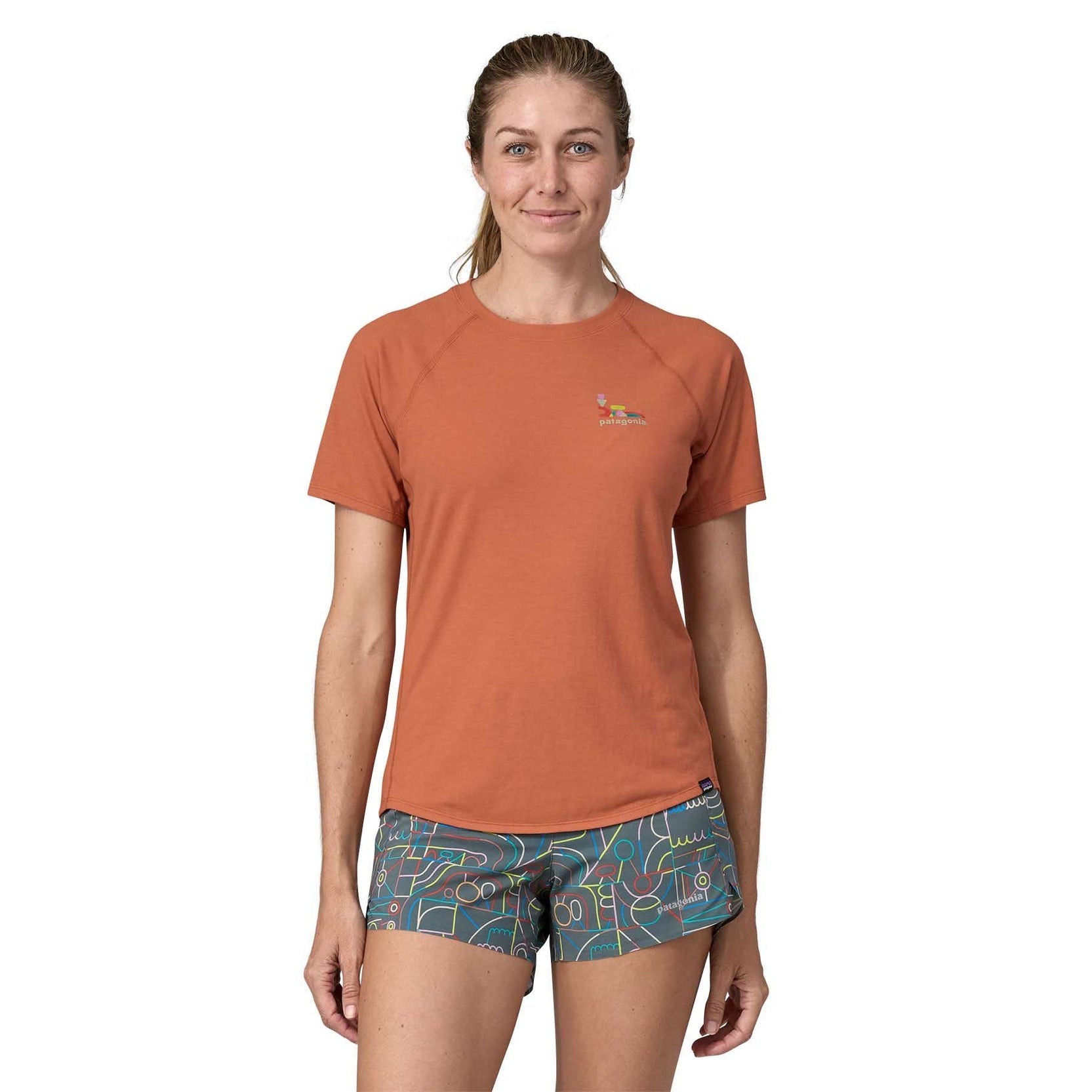 [Patagonia] 女款 Cap Cool Trail Graphic Shirt 排汗上衣 (PT23725)