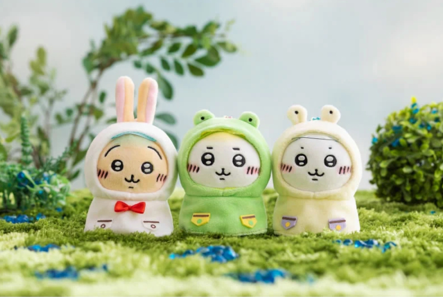 日本限定 Chiikawa 吉伊卡哇 雨衣系列 娃娃掛飾