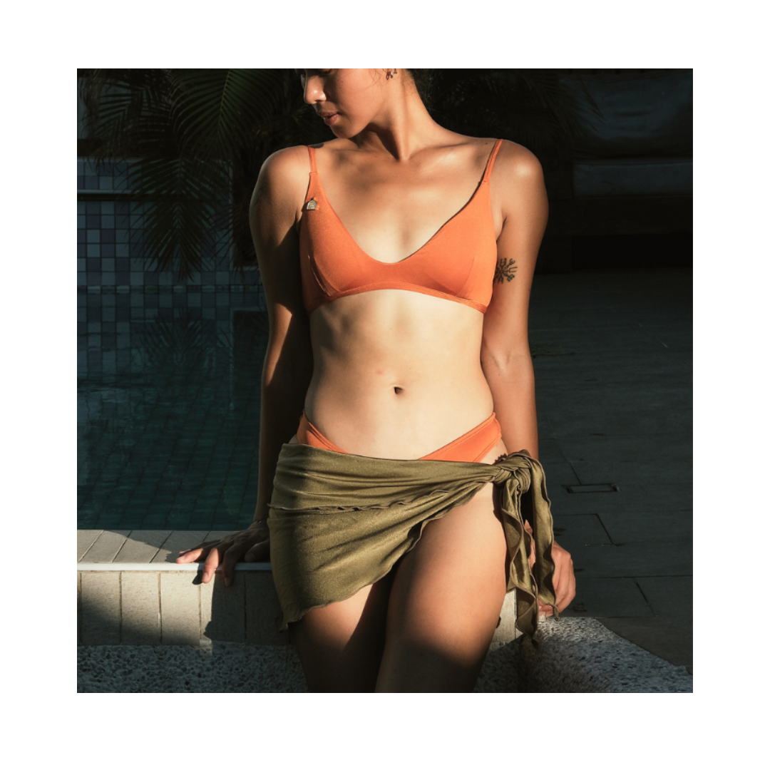 ▲moun Wave Skir 波浪一片式沙灘裙