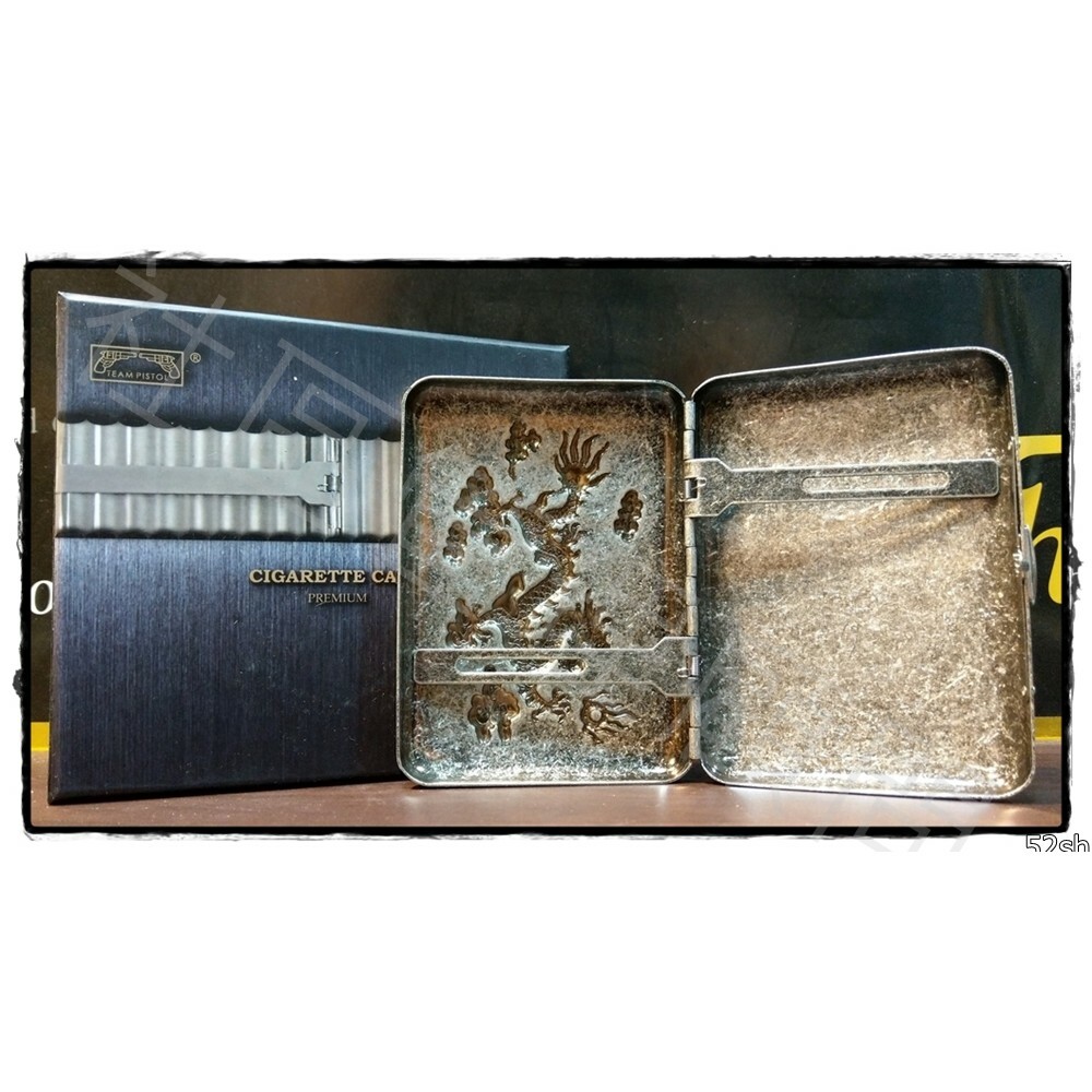 【Team Pistol】雙槍正品 頂級銅製 320飛龍 煙盒 16支裝 精美包裝