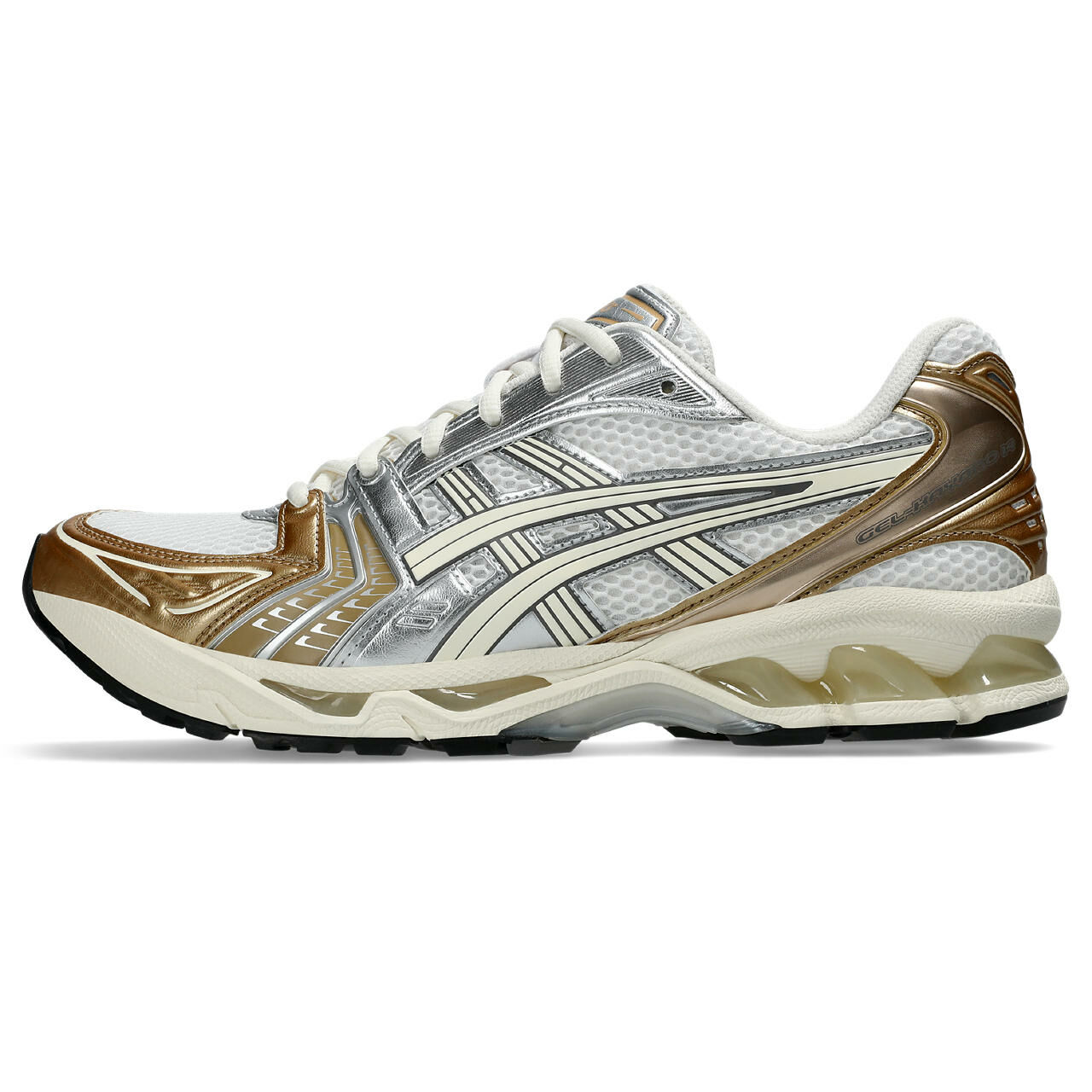 ASICS GEL-KAYANO 14 男女中性款 運動休閒鞋 WHITE / CREAM