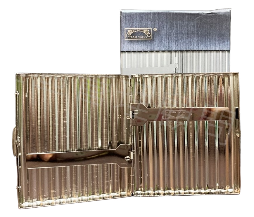 【Team Pistol】雙槍正品 頂級銅製 波浪紋 70mm/6mm 手捲專用 收納盒 #精美包裝