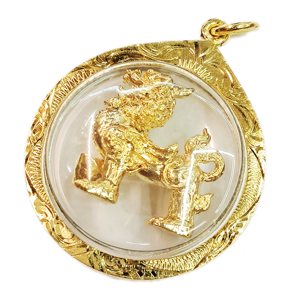 飛天貔貅招財金佛牌【十方】132819