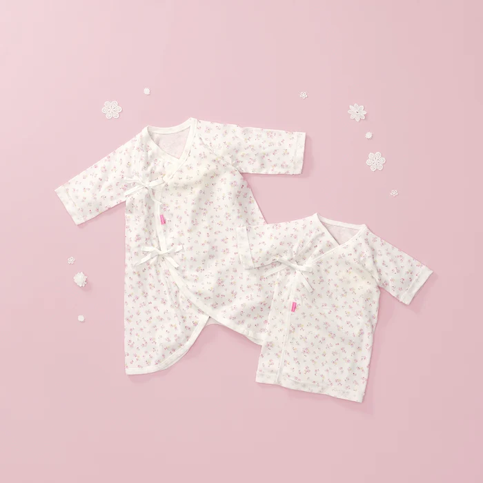 MIKI HOUSE Hot Biscuits Underwear Set of 2 PINK 初生內衣兩件套 粉色 50cm 