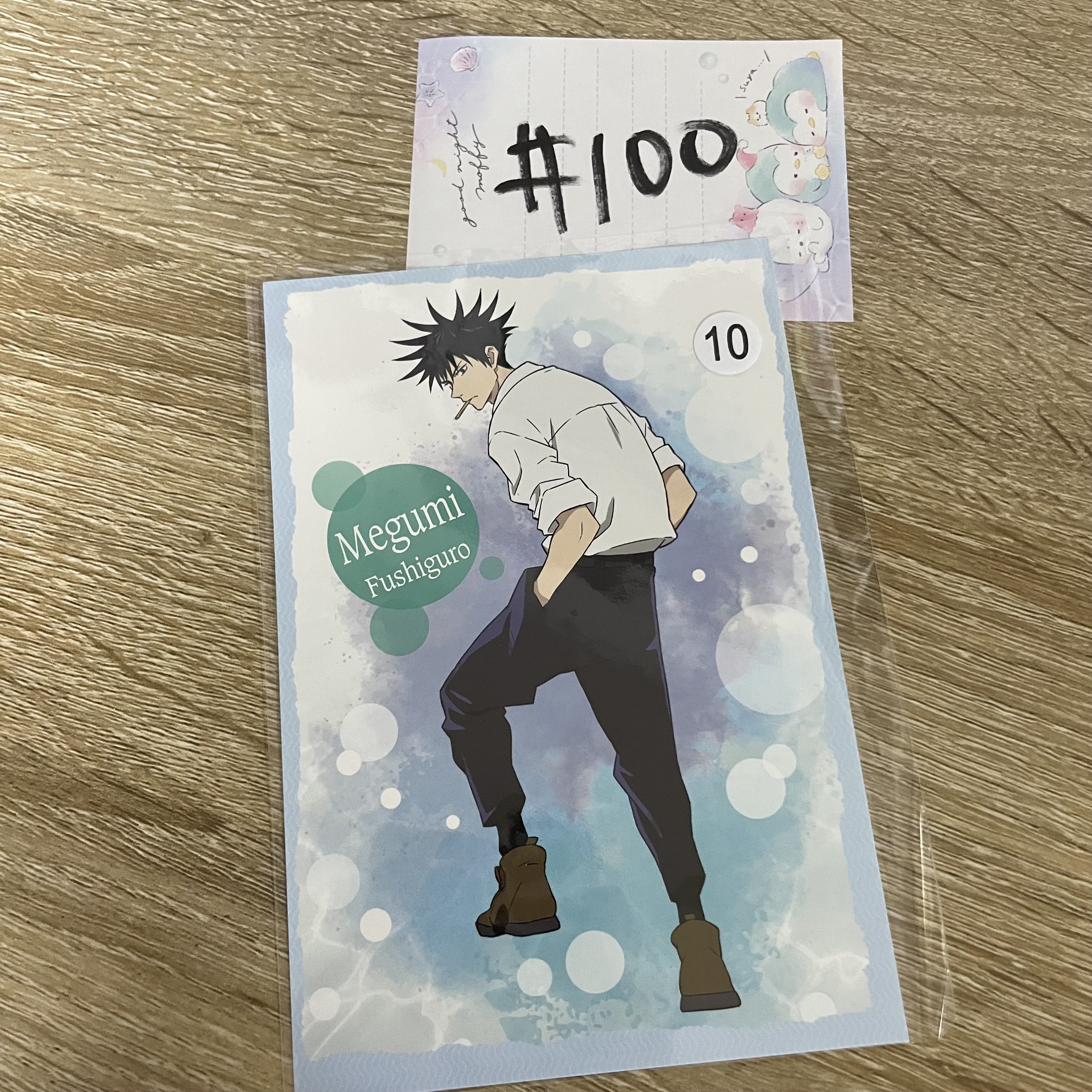 咒術迴戰 惠 明信片  #100