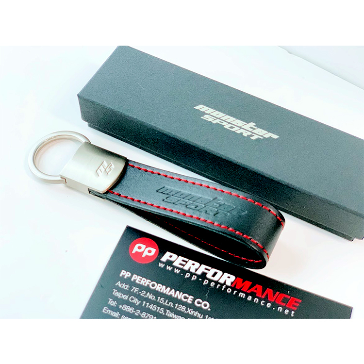 MONSTER SPORT 皮革鑰匙圈