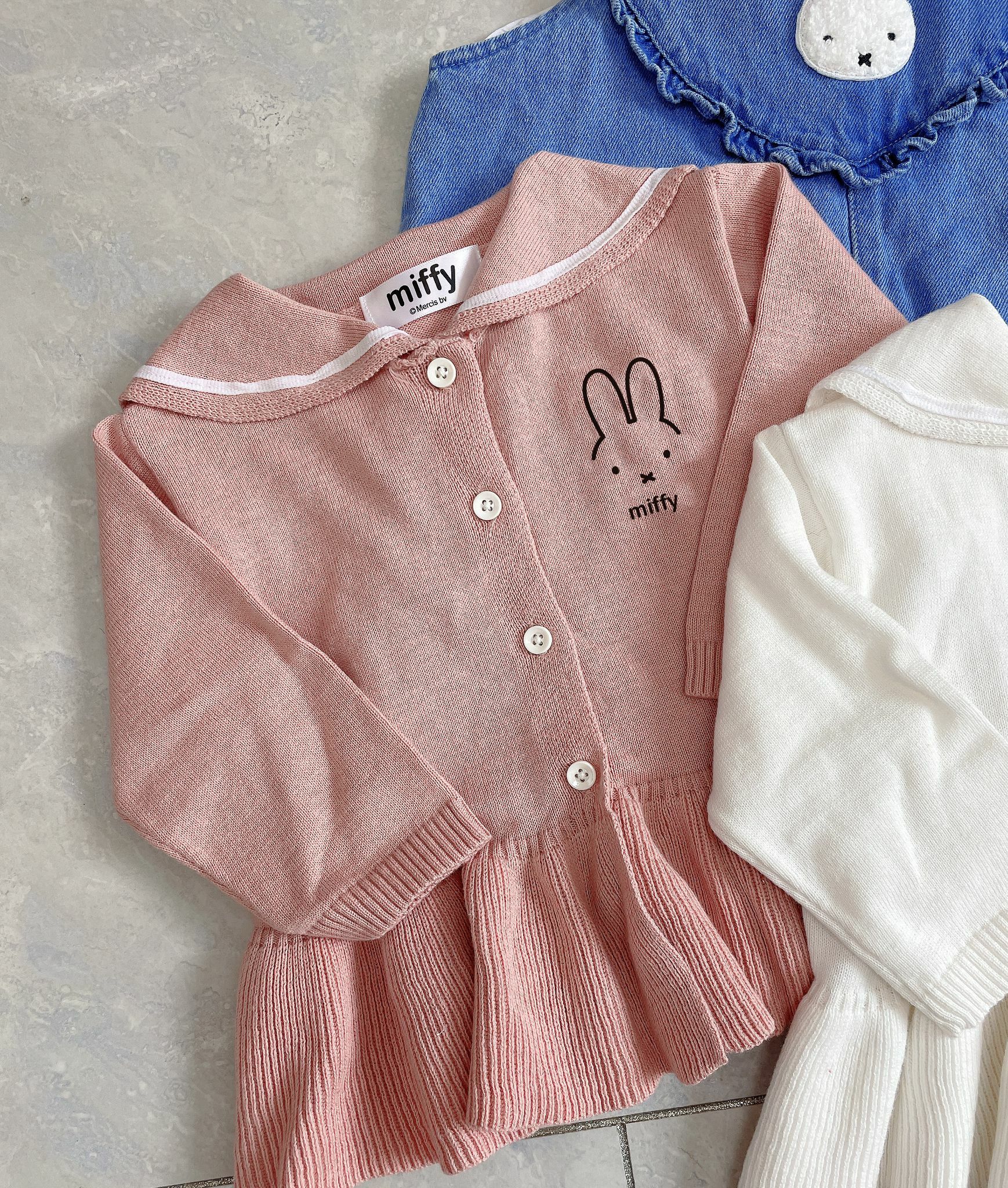 Miffy 兩色針織外套