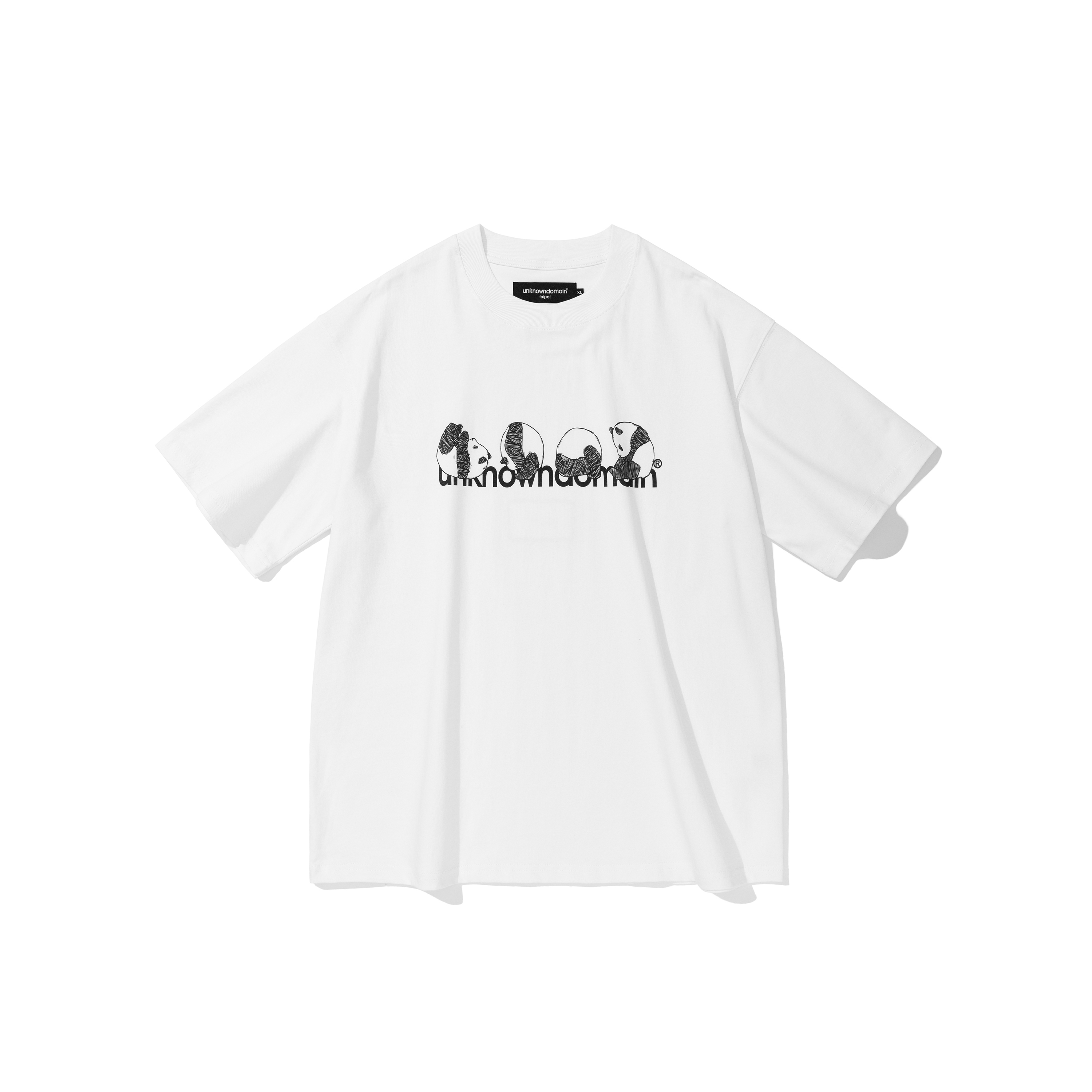 未知領域 Capsule Wardrobe Panda Logo Tee