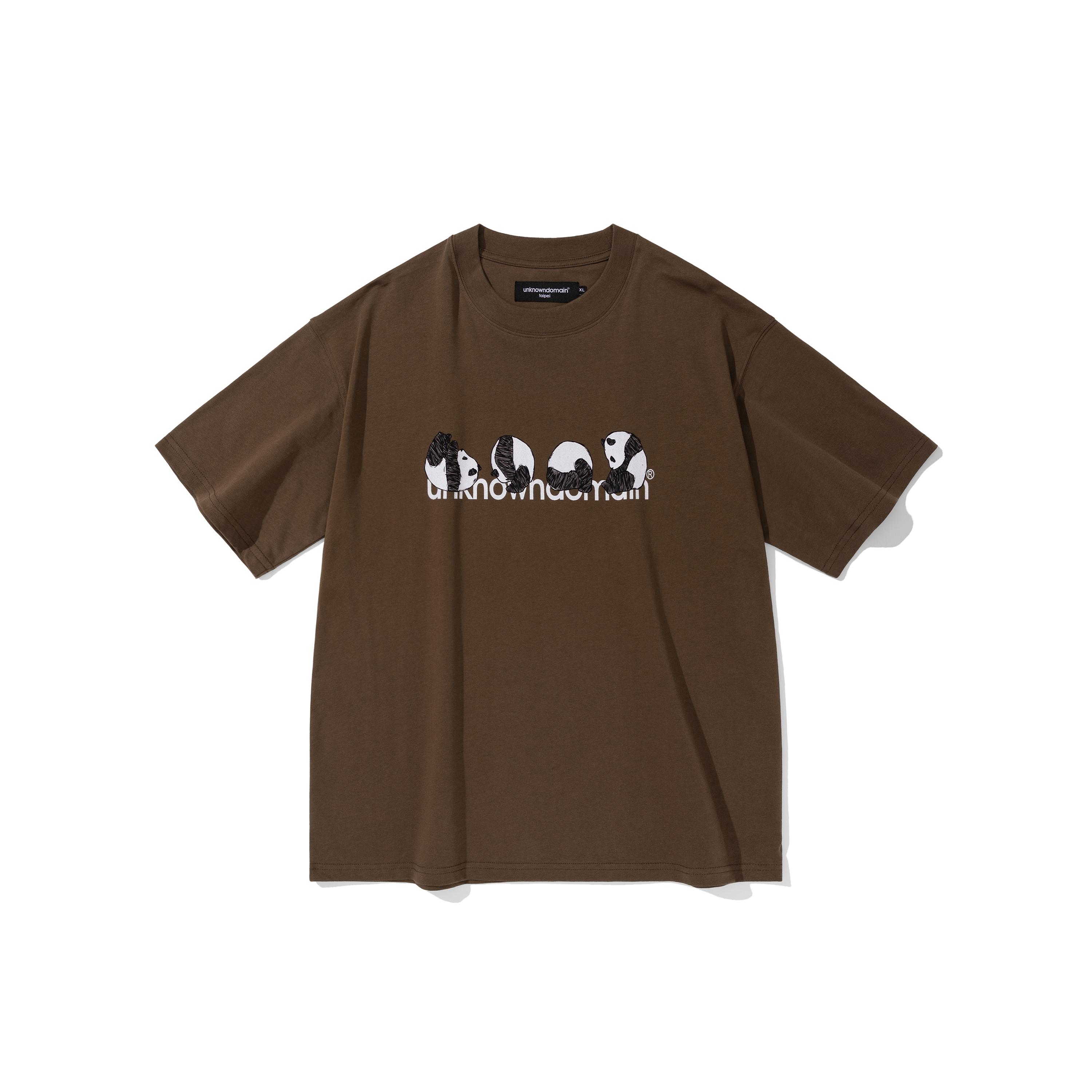 未知領域 Capsule Wardrobe Panda Logo Tee