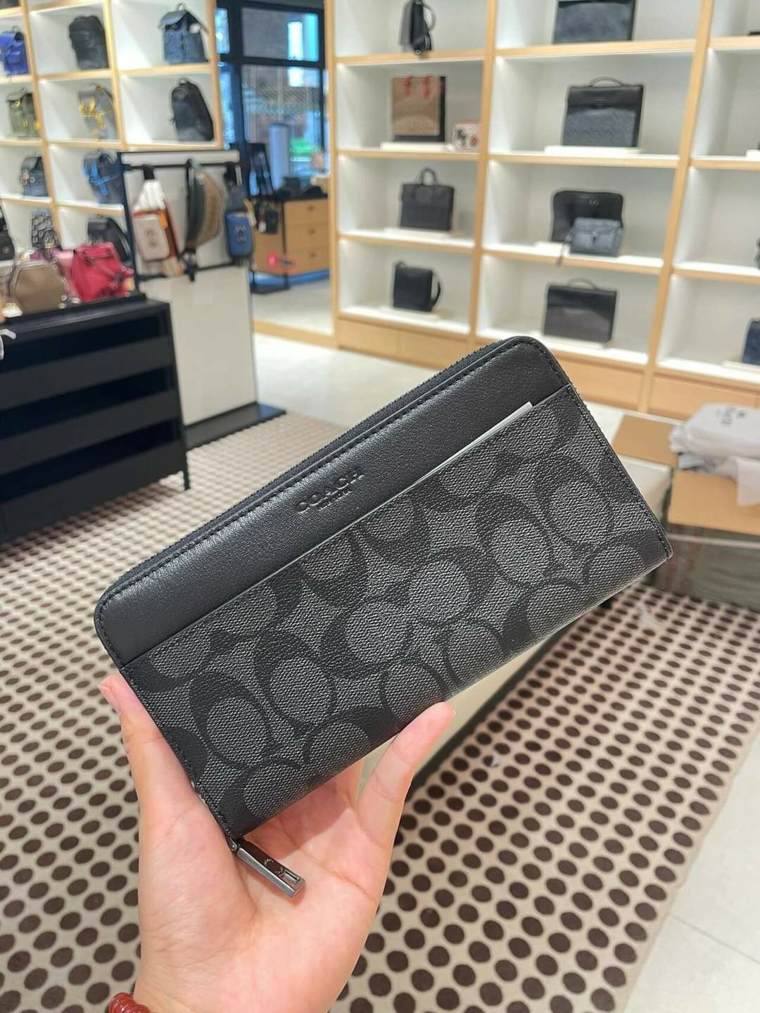 Coach男裝長銀包Model no58112