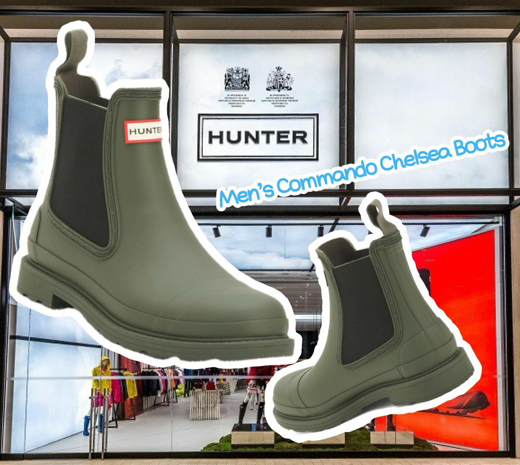 【預購】HUNTER Commando F082010 男裝靴