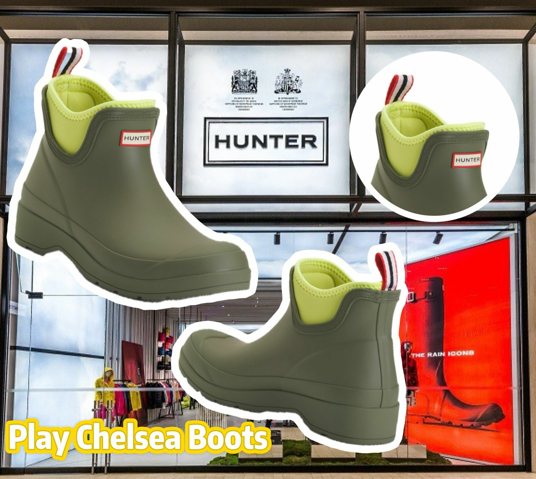 【預購】HUNTER Play Chelsea F082011 女裝靴