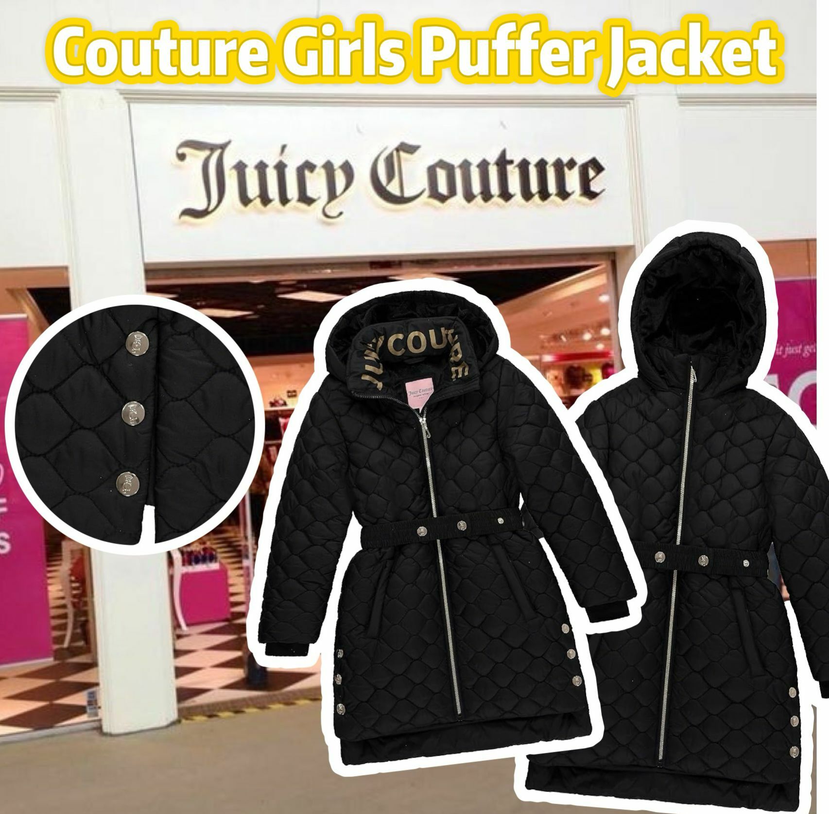 【預購】Juicy Puffer Laminated F082014 女童外套