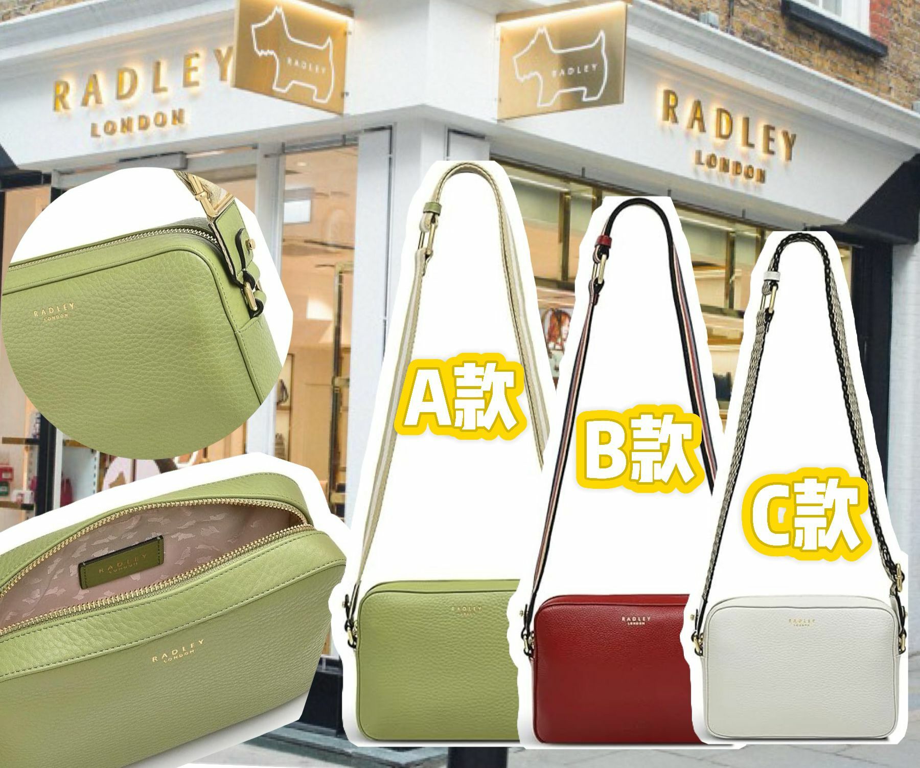 【預購】RADLEY London Spitalfields F082018 斜咩袋