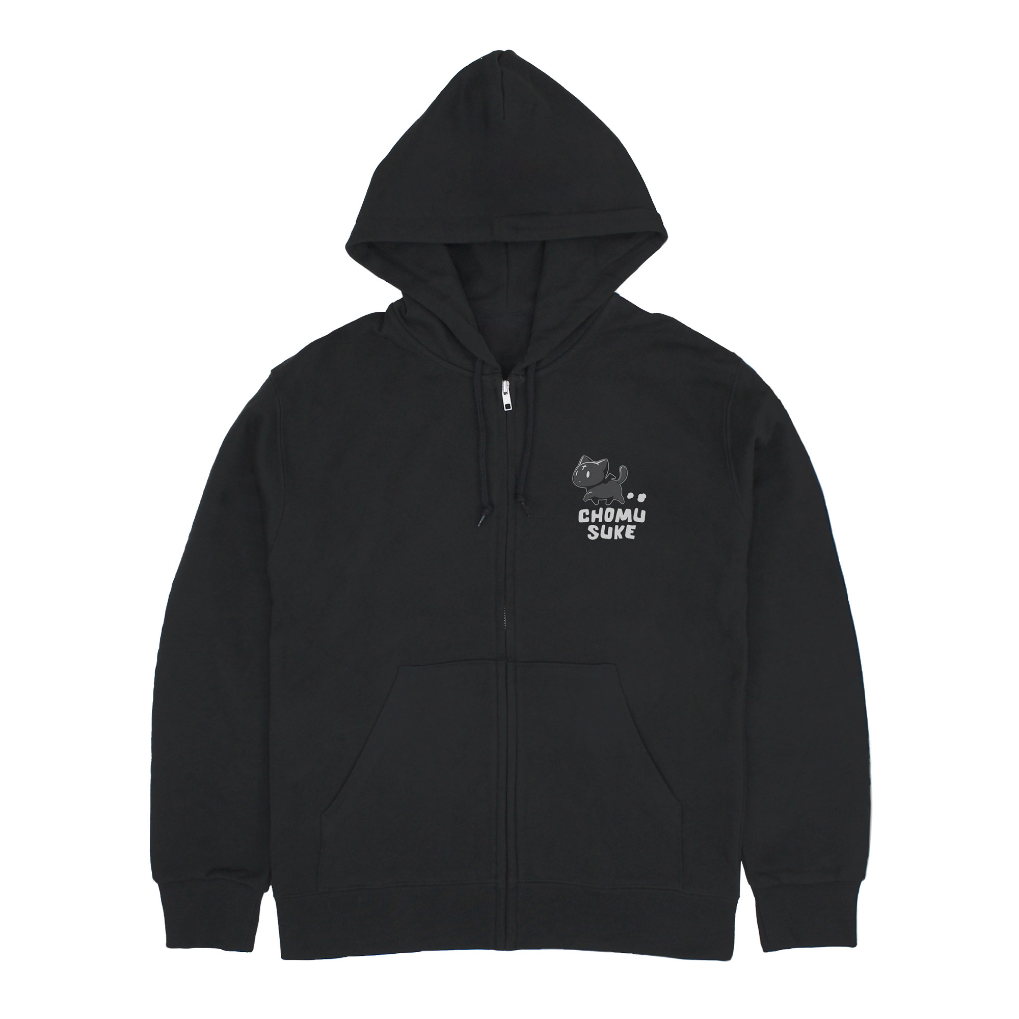 Cospa 1111 ちょむすけ ジップパーカー Ver.3.0 [この素晴らしい世界に祝福を！3] BLACK