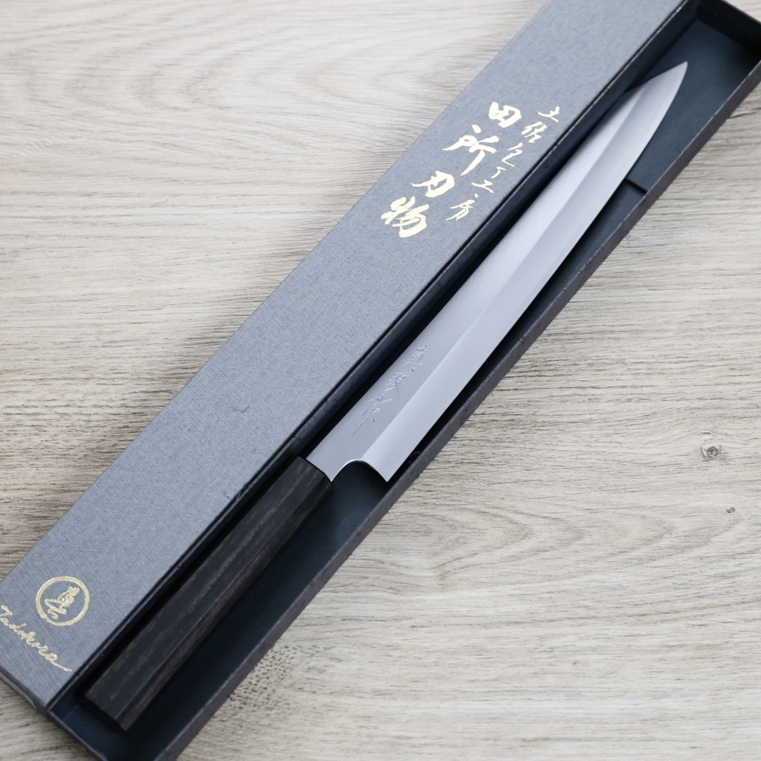 田所真琴 切付筋引 270mm 銀三鋼