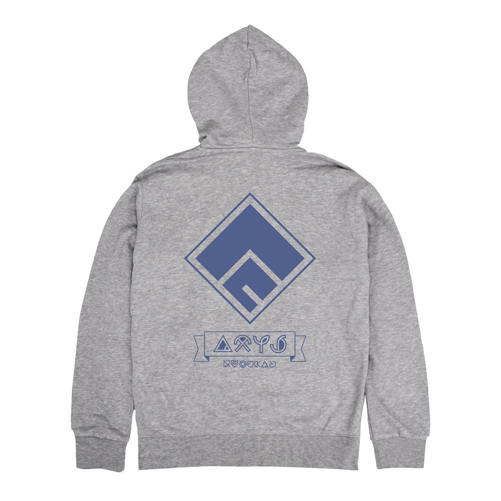 Cospa 1111 アクシズ教 ジップパーカー Ver.2.0 [この素晴らしい世界に祝福を！3] MIX GRAY