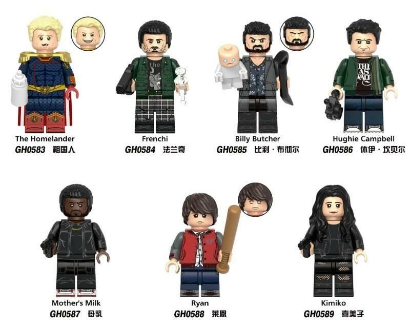 PCS LOT The Boys Minifigs Fit Lego G0174