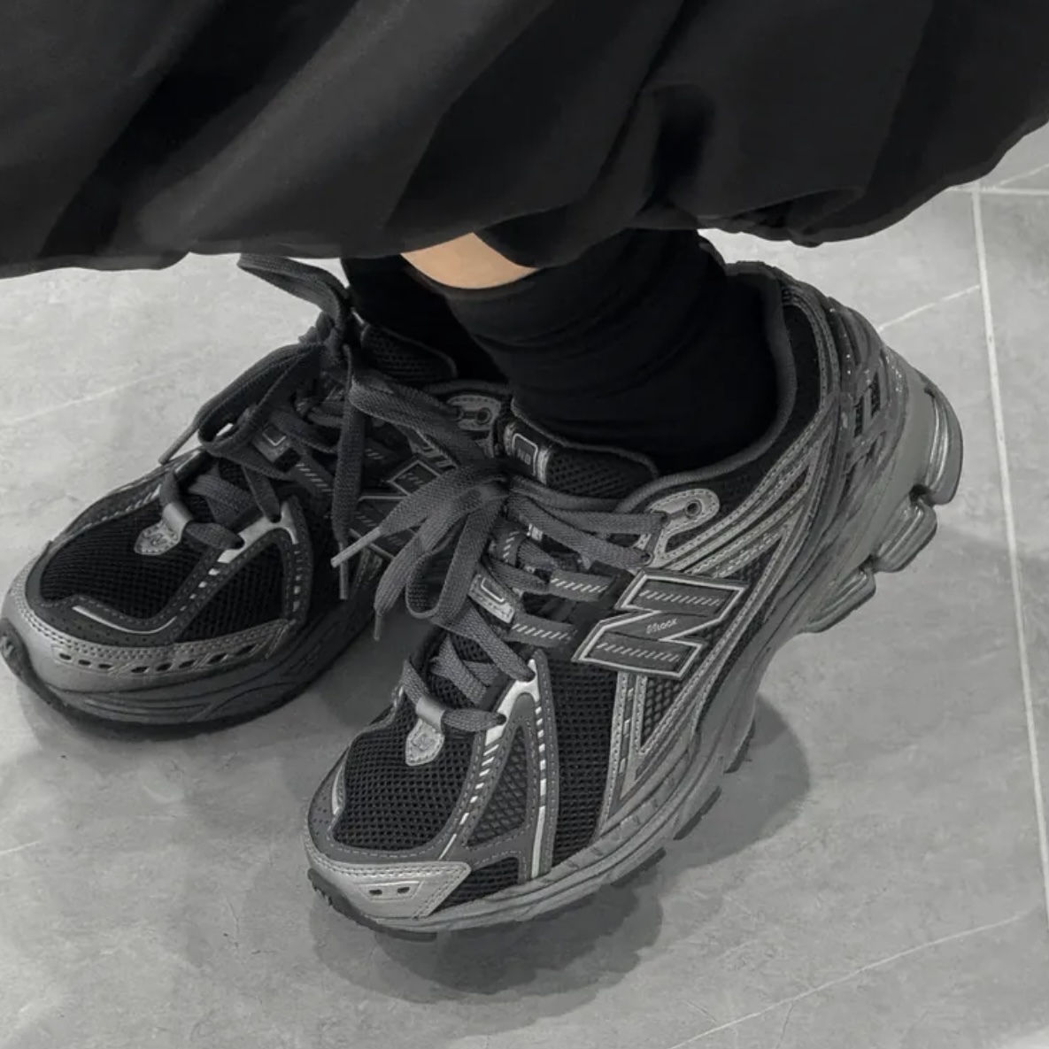 Luxury】New Balance 1906r Black Silver Grey M1906RES 暗黑