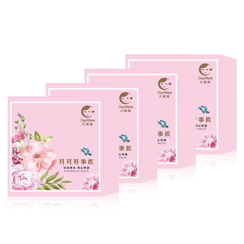 鍾欣怡代言！【大姨媽 多盒囤貨組】月月好事飲(15包/盒)