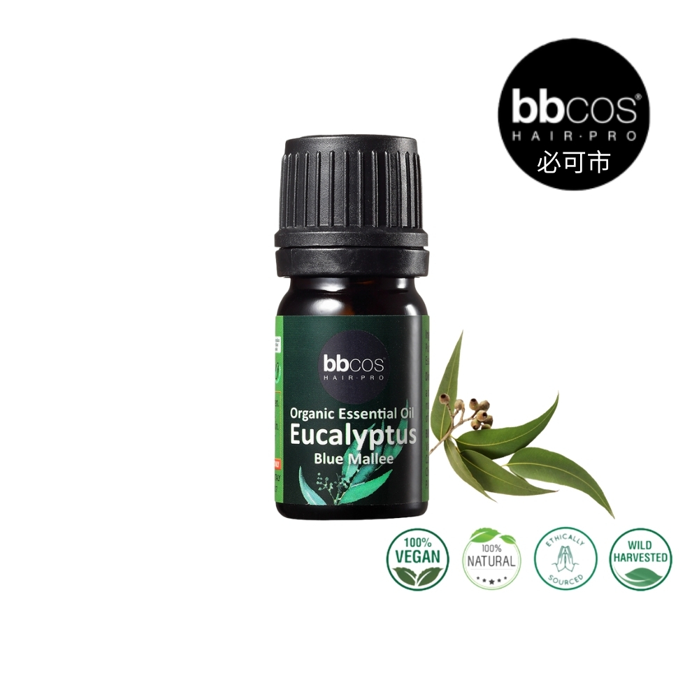 【義大利BBCOS必可市】有機金鑽尤加利精油5ml(多規格)